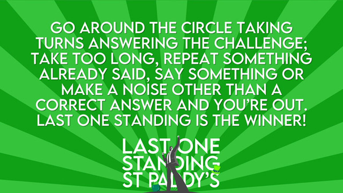 Last One Standing: St. Paddy's image number 1
